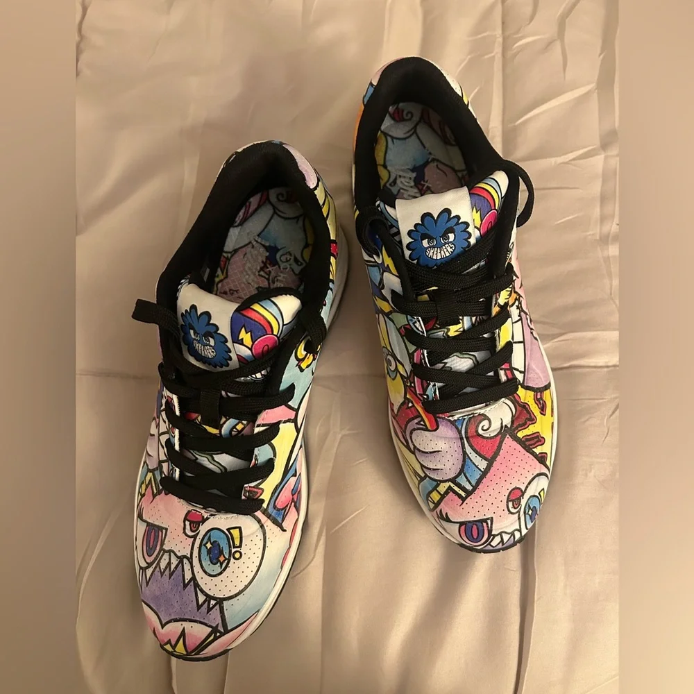 Skechers x VEXX Colorful Cartoon Graphic Sneakers - Picture 2 of 7